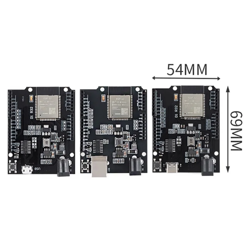 ESP32 For Wemos D1 Mini For Arduino UNO R3 D1 R32 WIFI Wireless Bluetooth Development Board CH340 4M Memory One ESP 32 view 2