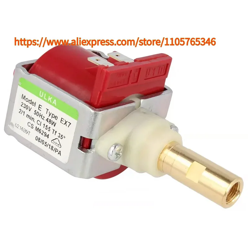 1pcs EX7 ULKA 230V 48W 50Hz 7bar Coffee Machine Electromagnetic Pump