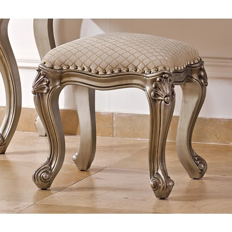 

European furniture, dresser European simplicity, American dresser solid wood carving flower dressing table makeup table