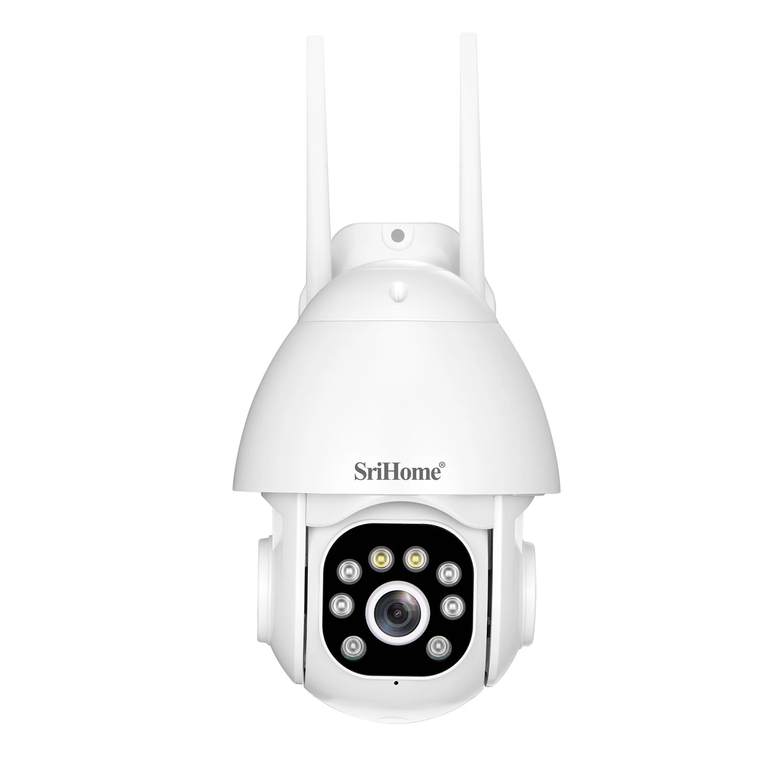 Srihome SH039B 3MP 1296P フルカラーフラッシュサイレンアラーム WIFI IP カメラ AI ヒューマノイド検出ホームセキュリティ CCTV ベビーモニター