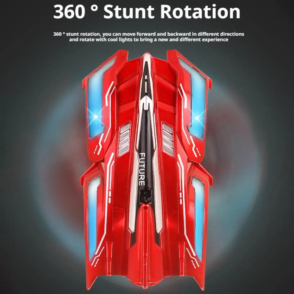 RC muurklimmende stuntauto voor kinderen Oplaadbaar anti-zwaartekrachtspeelgoed - Kindveilige afstandsbediening auto Leuk cadeau voor jongens en meisjes