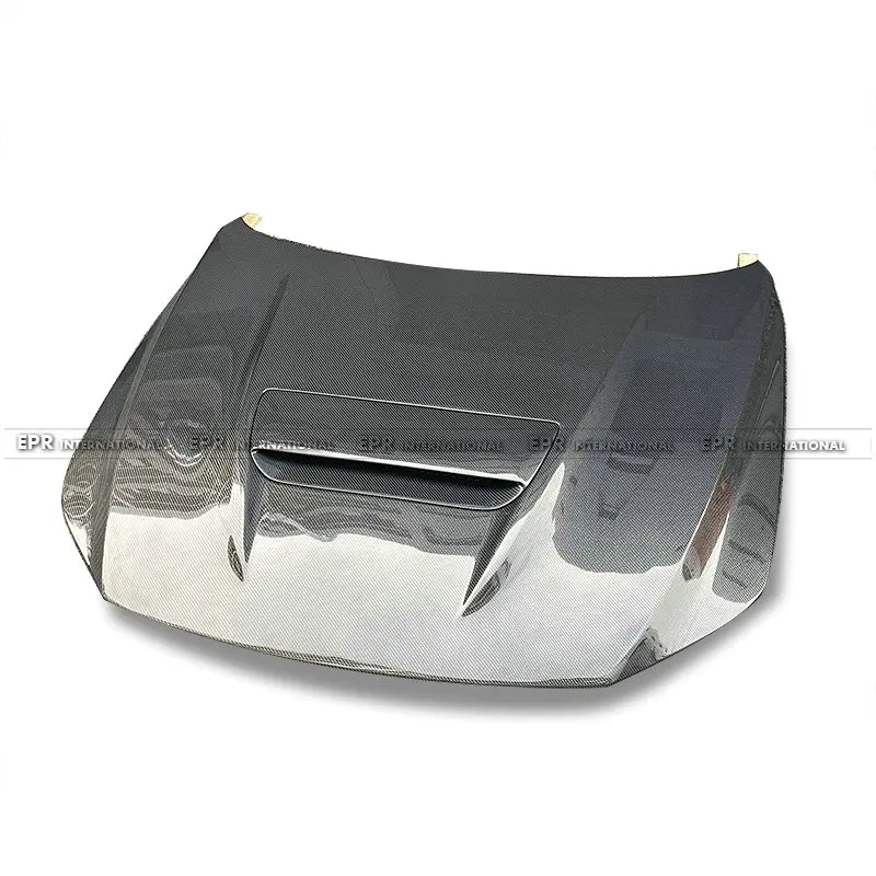 For Mazda 3 Axela BP 19 Onawards MPS Type Hood (Hatch Back) Carbon Fiber Hood Glossy Finish Bonnet Cover Tuning Kit Drift Racing