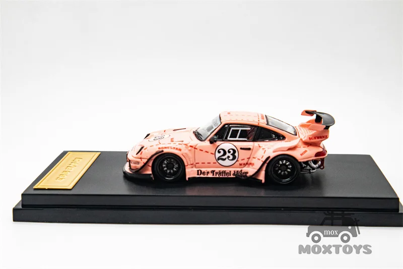 نموذج النجمة 1:64 Rauh-Welt RWB993 GT Pink Pig (Der Truffel Jager) limitd999 Diecast Model Car