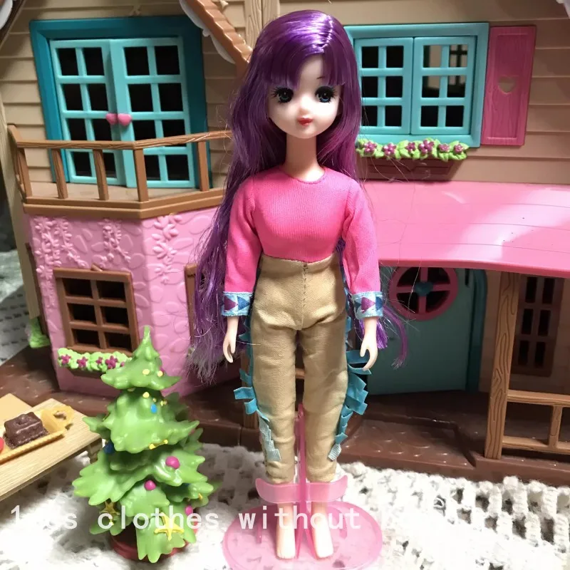 new brand DIY colourful licca kely toys Naked Doll accessories clothes For girl Doll House Children Gifts  wozui cangku