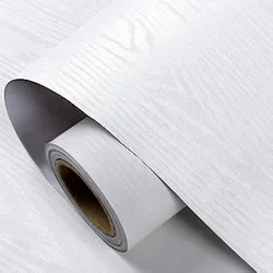 Self Adhesive Furniture Original Wood Grain Pvc Waterproof Decoration Refurbished Stickers Wallpaper Leather, Wardrobe Cabinets