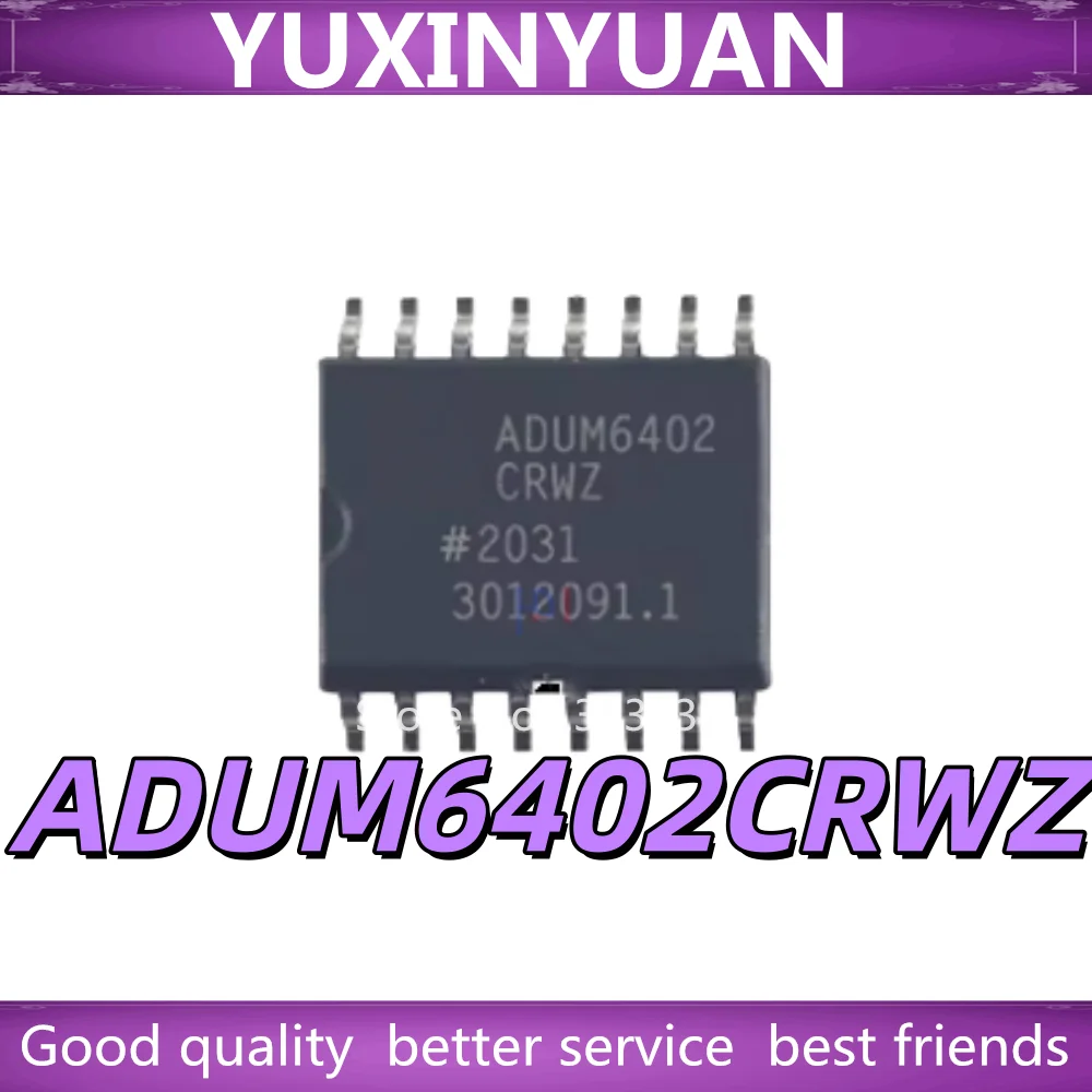 

5Pcs ADUM6401 ADUM6401ARWZ ADUM6401CRWZ ADUM6400 ADUM6400ARWZ ADUM6400CRWZ ADUM6402 ADUM6402ARWZ ADUM6402CRWZ SOIC-16 New