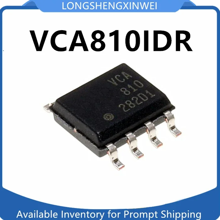 1PCS New VCA810 VCA810IDR SOP8 High Gain Adjustment Range Broadband Voltage Control Amplifier