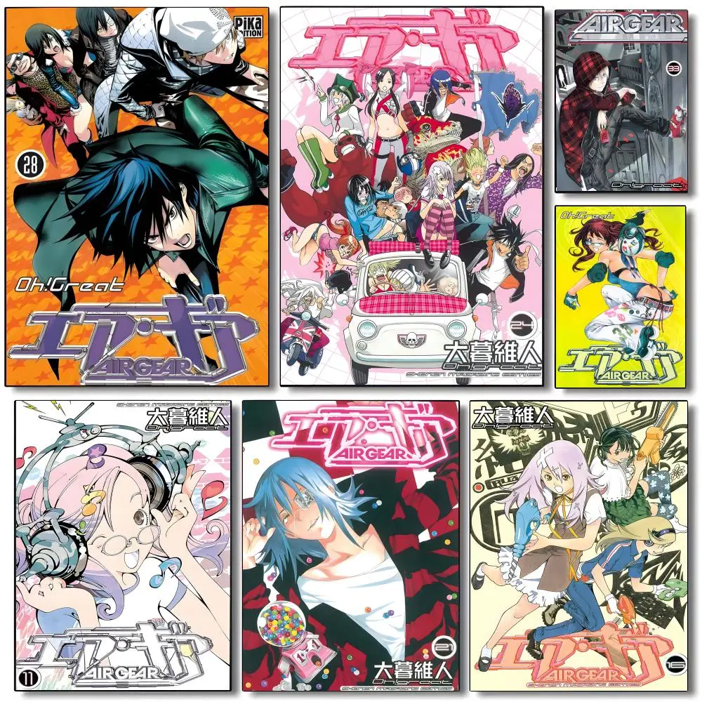 A-Air Gear Poster High-quality vintage prints & posters for home, bar, cafe, aesthetic wall art.