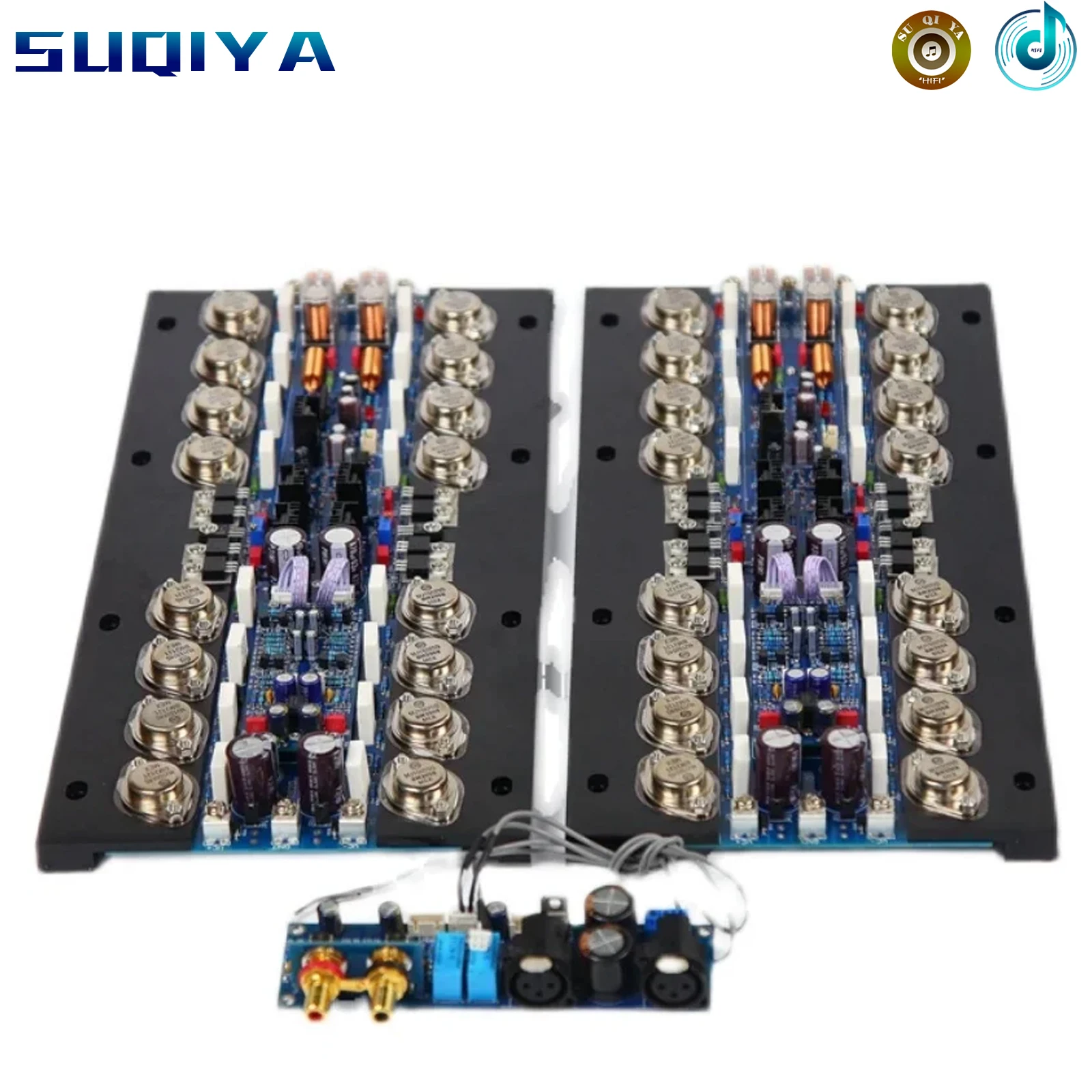 

Fully Balanced ON MJ15024 MJ15025 Tube 600W+600W High Power 2.0 Channel Class A Stereo Professional Stage Audio Amplifier Board