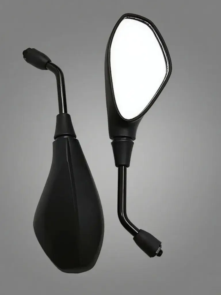 AliExpress NONE E-Mark Certified Motorcycle Rearview Mirror Adjustable Bike Mirrors with Mounts for Safety Riding