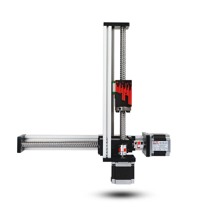 

2 Axis 50mm to 1000mm Stroke Xy Linear Motion Stage with Motor Aluminum Construction