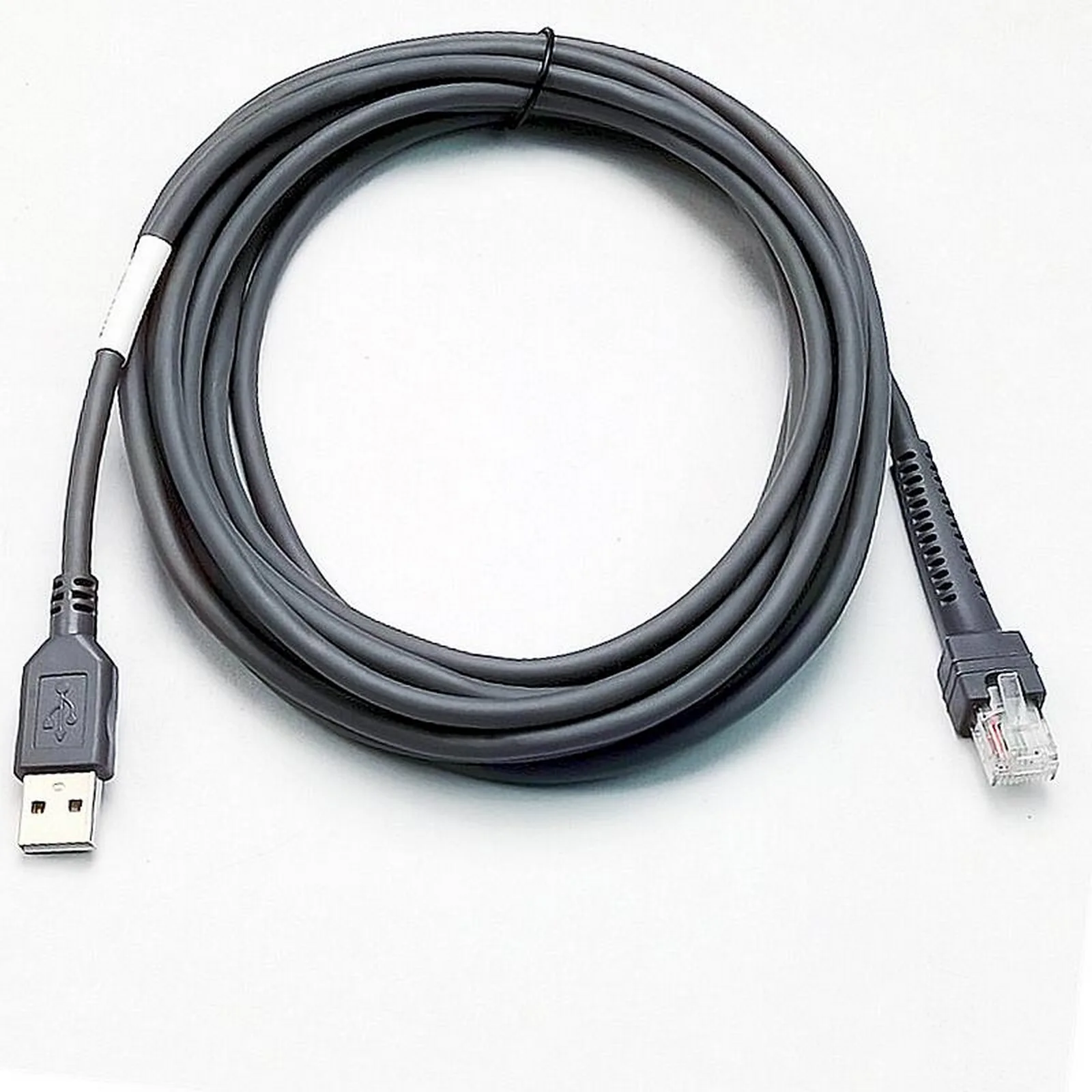 SOTESIN 5M USB Cable for Symbol Zebra Motorola Barcode Scanner, USB to RJ45 Cable, CBA-U01-S07ZAR LS2208-SR DS2208 DS2278 DS817