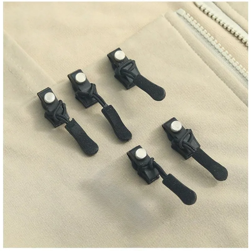 5pcs Zipper Repair Kit Universal Instant Zipper Repair Replacement Sliding Teeth Rescue Zipper Head For 3 Different Size