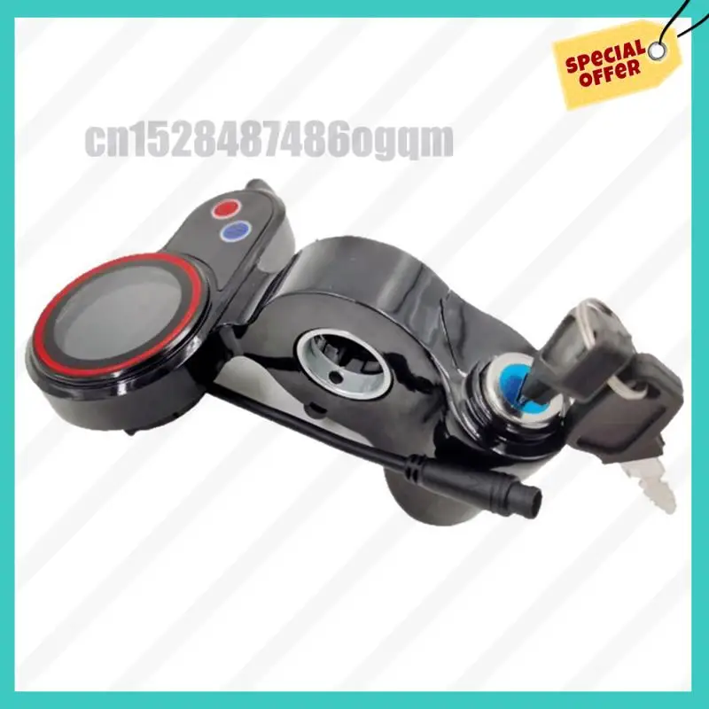 -ABJZ شاشة LCD لسكوتر كهربائي Hitway H5 مع أداة قفل لوحة القيادة استبدال أجزاء وملحقات سكوتر كيك سكوتر