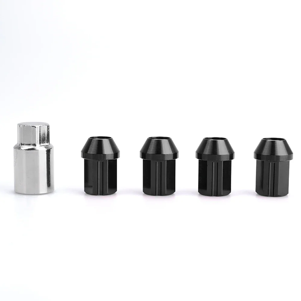 Car Anti-theft 6061 Aluminum Alloy Wheel Lock Nuts Length 35MM M12*1.5 M12*1.25 Jdm Aftermarket Lug Nuts