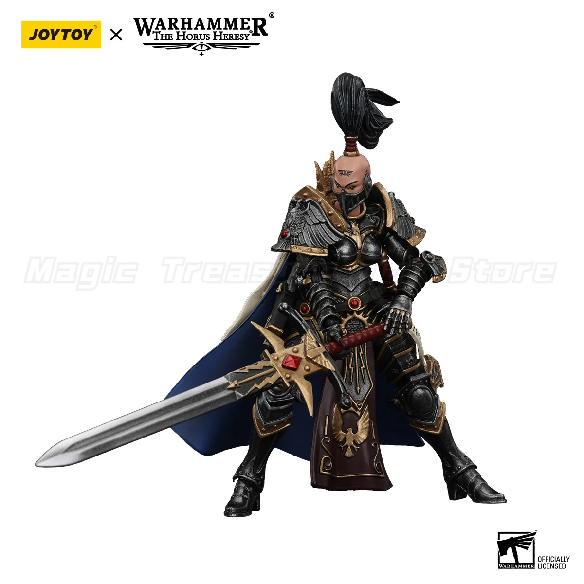 【Pre-sale】JOYTOY Warhammer 40K Sisters of Silence Knight-Commander Jenetia Krole Vigilator Squad 1/18 Action Figure Model Toy