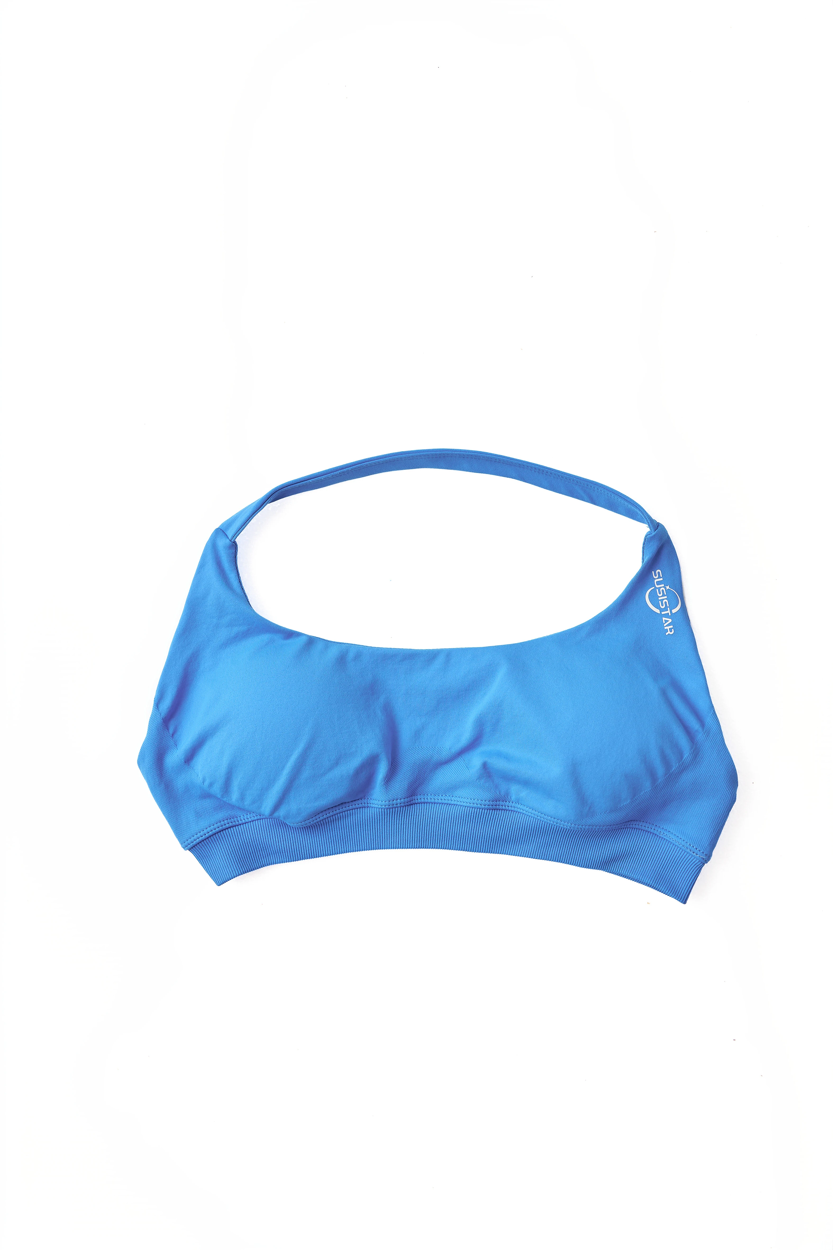 SUSISTAR-Soutien-gorge de sport rembourré à bretelles pour femmes, brassière de Yoga, croisé, sans armatures, haut court d'entraînement