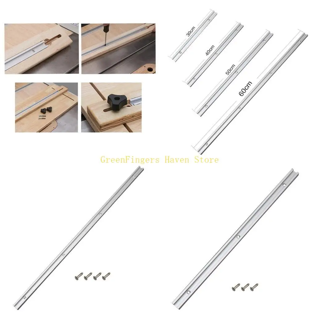 

F68D DIY for T Slot Bandsaw Jig Miter Track for Router Table Bandsaws DIY Tools