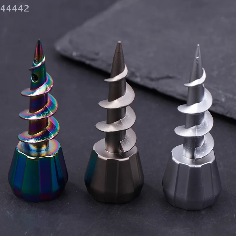 23 مللي متر لملحقات التدخين المسمار المعدني الشيشة انبوب ماء رئيس الشيشة التبغ السلطانية المعدنية المسمار شكل المحمولة #4