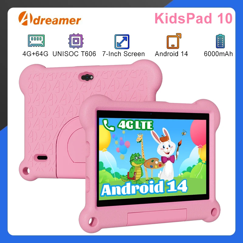 (Распродажа) 10-дюймовый детский планшет Android14