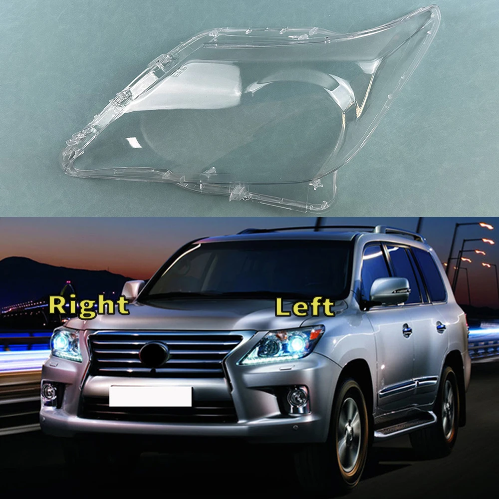 

For Lexus LX570 2012 2013 2014 2015 Headlamp Transparent Cover Headlight Shell Lens Replace The Original Lampshade Plexiglass