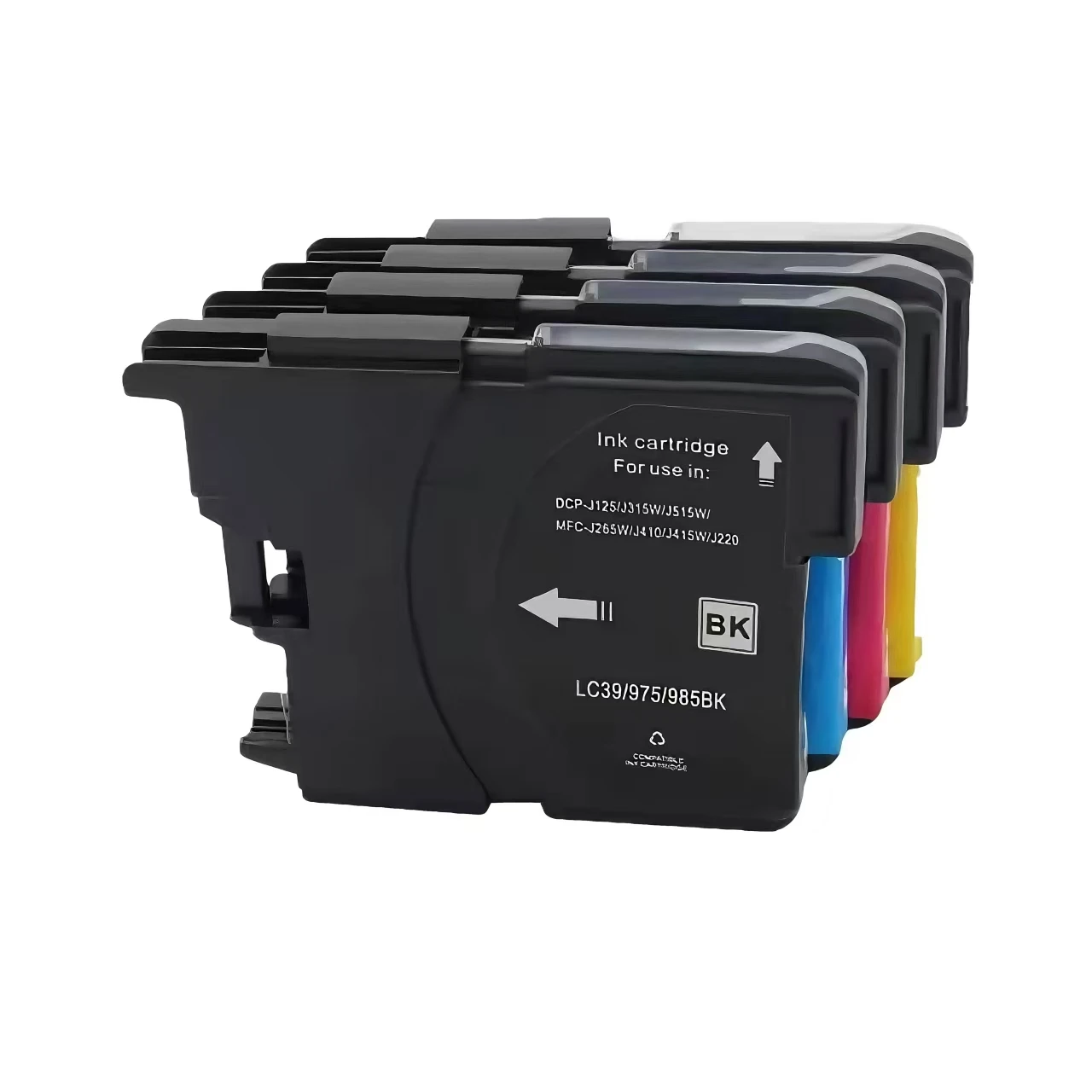 2set for Compatible brother LC975 LC39 LC985 Ink cartridge for MFC-J410/415W/J220/J265W DCP-J125/J315W/J515W printer cartridge