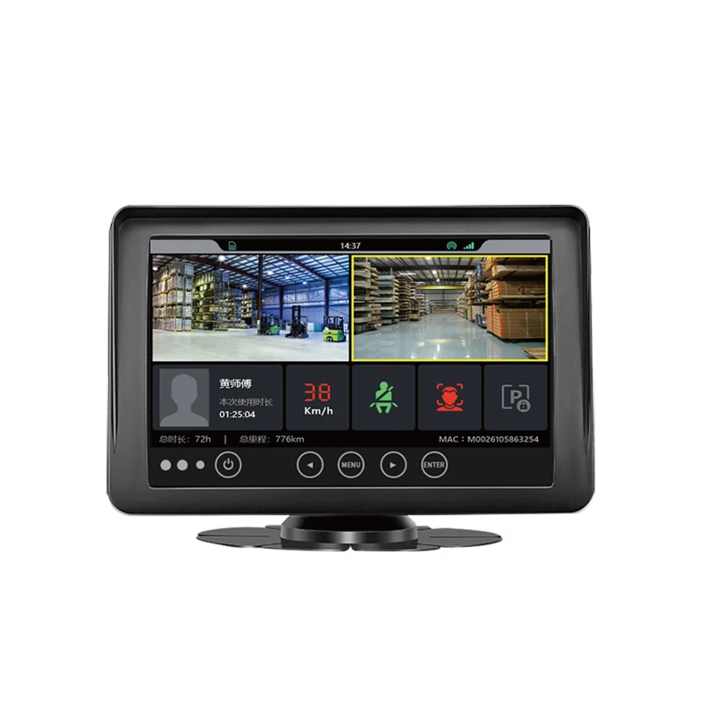 AI Warning System with Anti-Collision Pedestrian Detection for Forklift Trucks & Engineering Vehicles Car Alarms