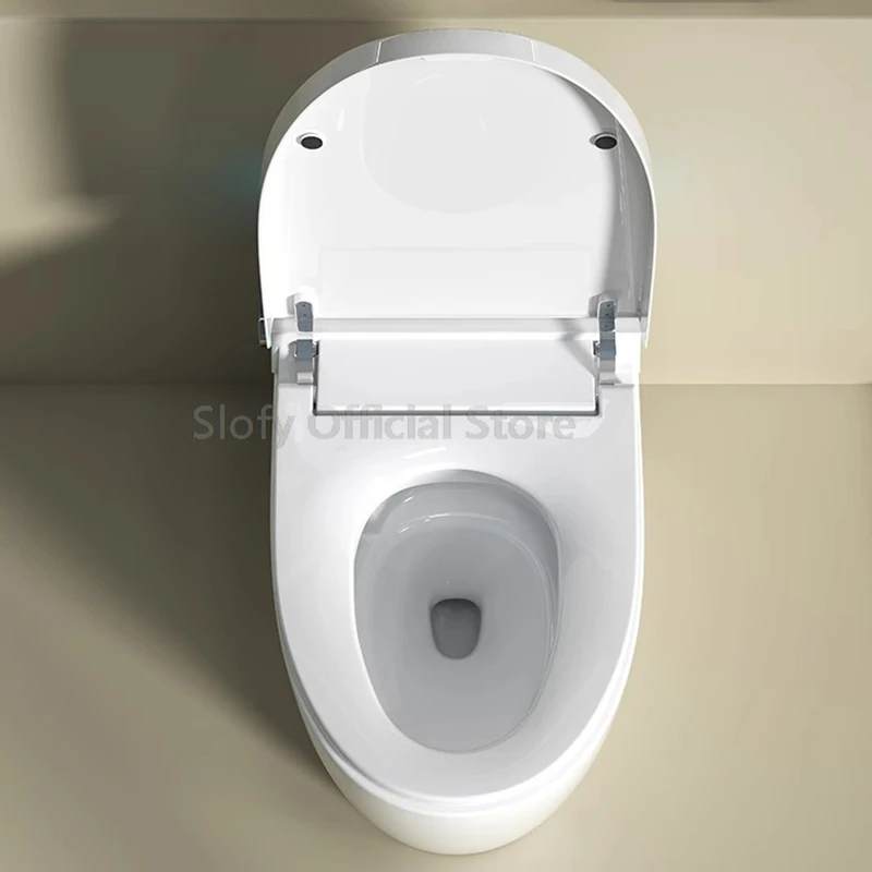 リモコン付きスマートトイレシートカバー,加熱蓋,白,自動閉鎖,モダン,タンクレストイレ,バスルーム用ナイトライト