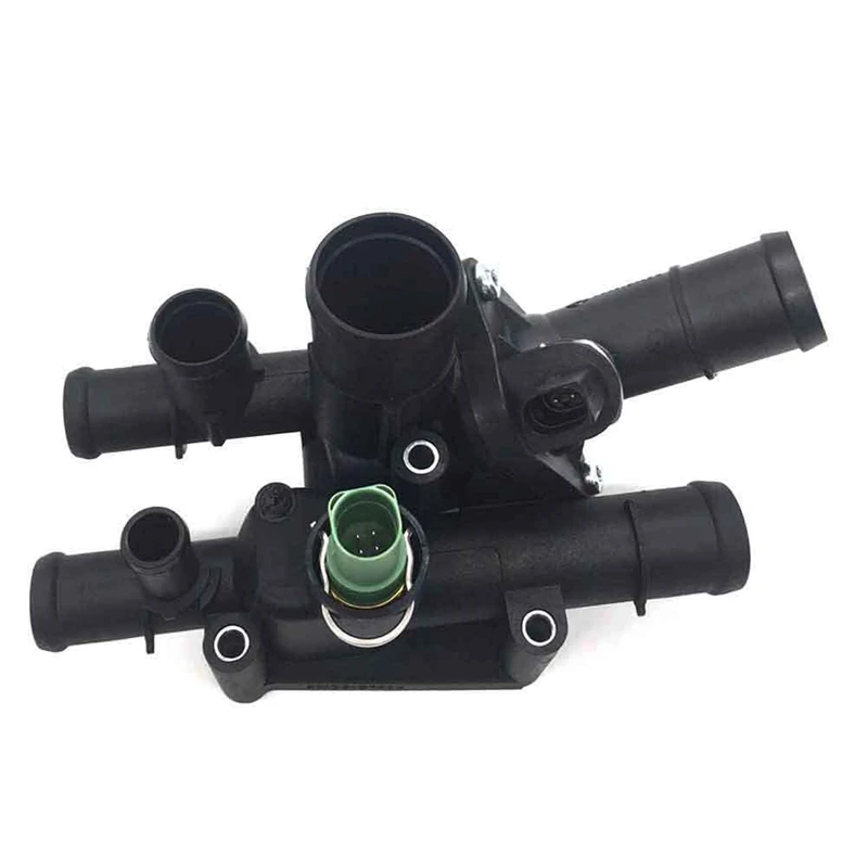 1 PCS Thermostat Housing Temp Sensor Black ABS For VW Golf Mk4 1.6 06A121111A /06A121513A