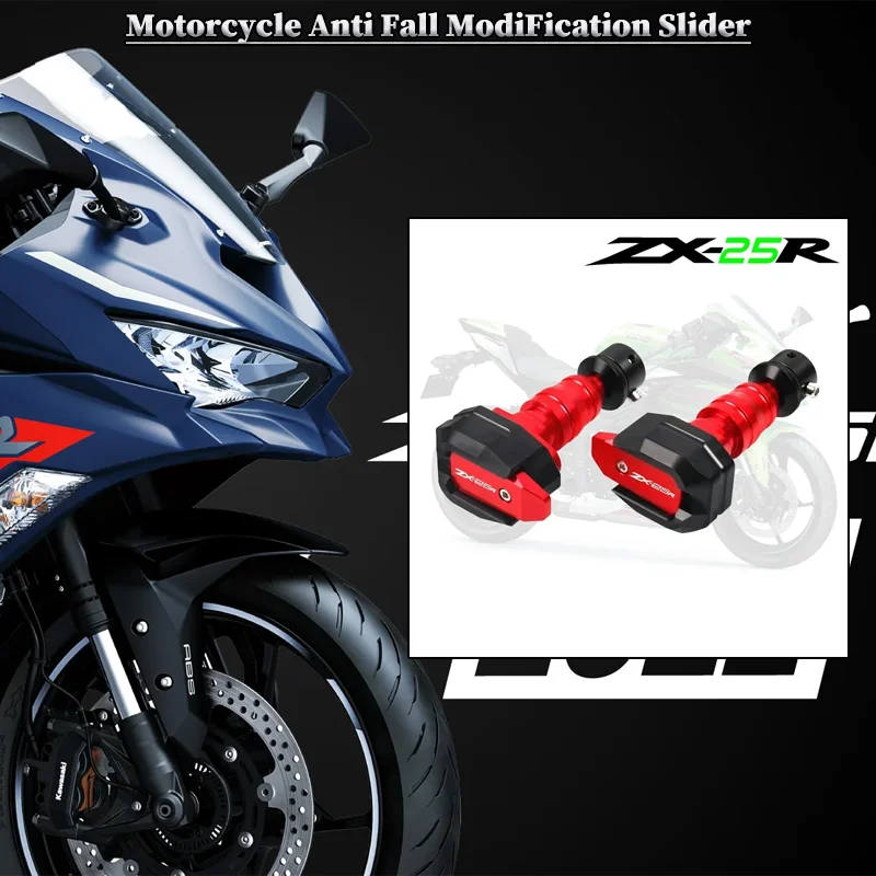 

For KAWASAKI NINJA ZX-25R ZX25R 2020-2024 2023 2022 Motorcycle Falling Protection Frame Slider Fairing Guard Crash Pad Protector