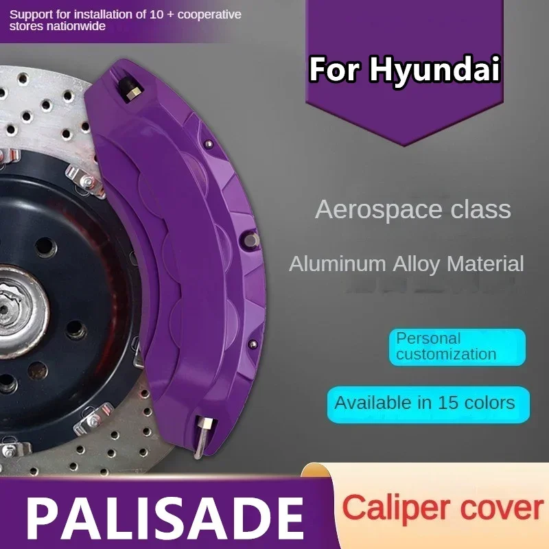 For Hyundai PALISADE Aluminum Car Brake Caliper Cover 3.5 GLS Calligraphy 2021 2023