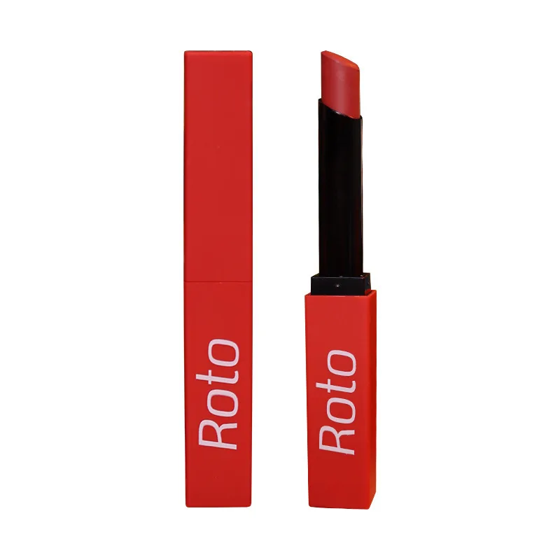 ROTO-Rouge à lèvres imperméable à l'eau, tube mince, coupe antiarina, blanc, soins de la peau, livraison gratuite