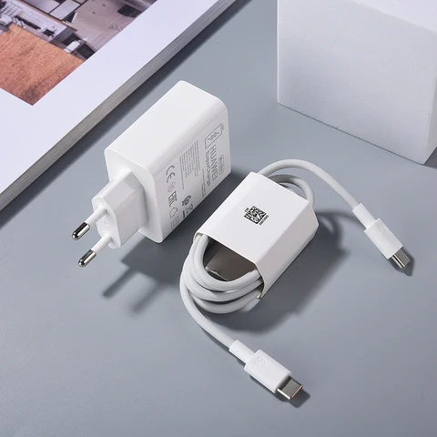   Оригинальное зарядное устройство HUAWEI 88W SuperCharge с двумя портами USB-A/C для быстрой зарядки, совместимое с Pura 80, 70, P60, P50 Pro+, Mate 60, 50, Nova 12