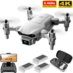 RC Mini Drone V9 4k doppia fotocamera HD telecamera grandangolare 1080P WIFI FPV fotografia aerea elicottero pieghevole Quadcopter Dron Toys