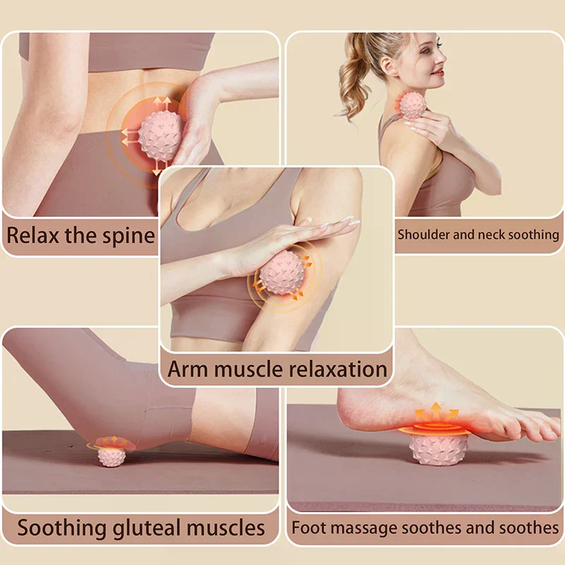 

Manual Massage Ball Fascia Ball Muscle Relaxation Massage Yoga Fitness Tool Waist Shoulder Neck Foot Massage Meridian