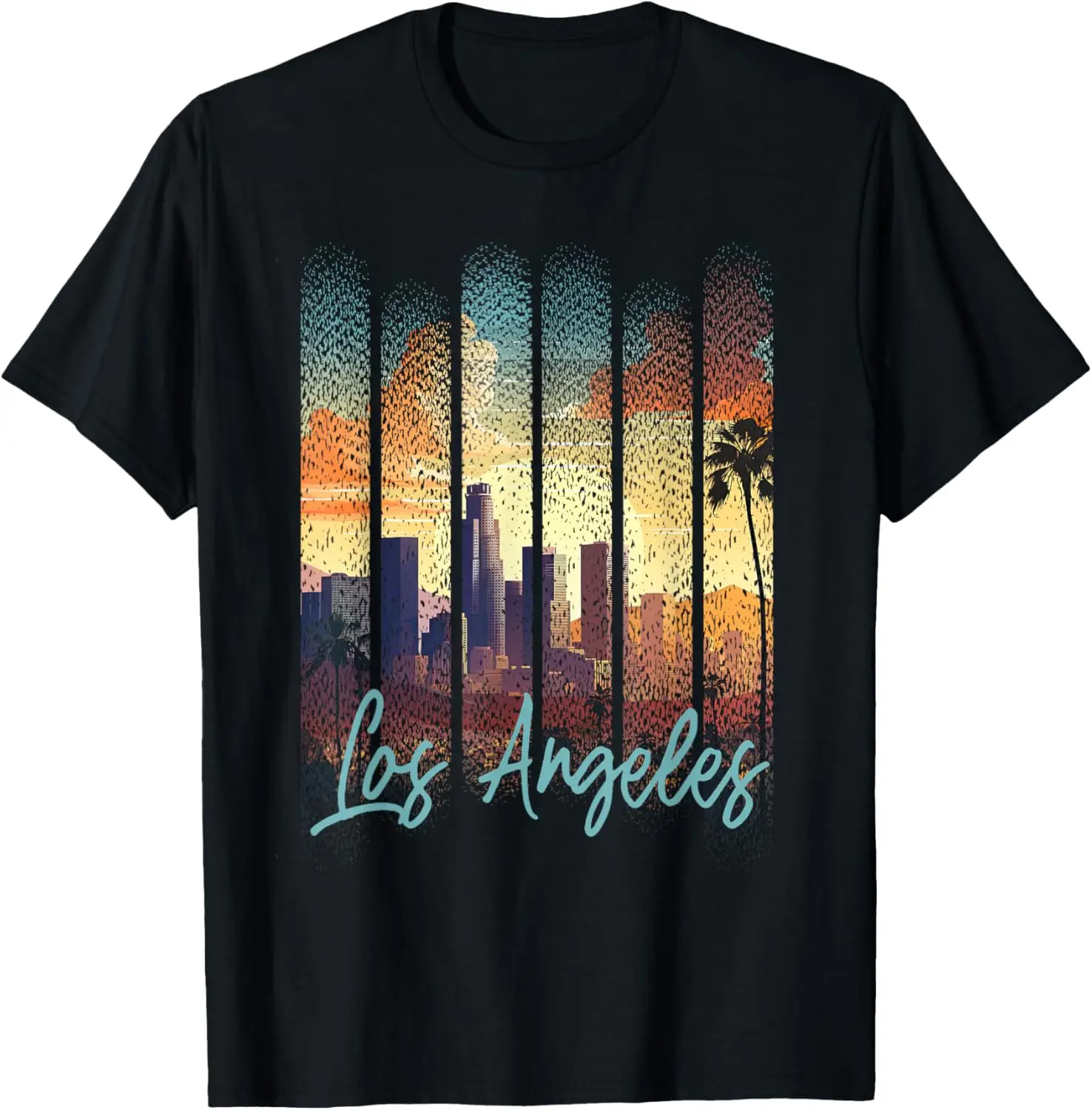 Los Angeles California City Downtown Skyline California L.A. T-Shirt