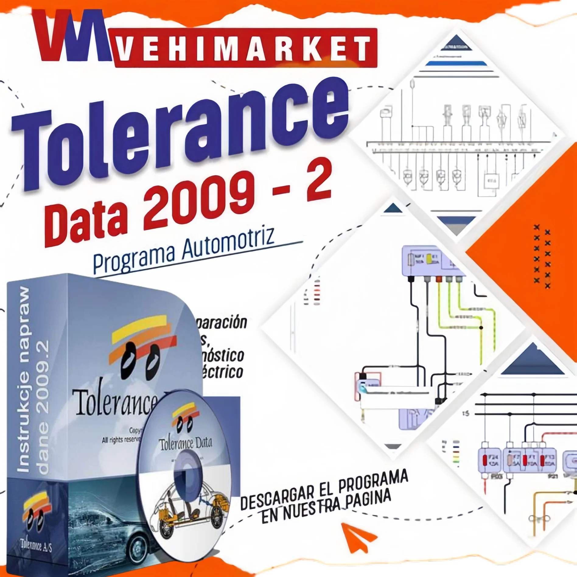 

2025 Latest Car Repair Software |OBD2 Diagnostic Tools + Electric System Data |Tolerance Data 2009.2 & Keygendouble penetration