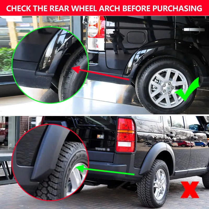 Car Fender Accessories Mud Flaps Splash Guards Mudguard Mudflaps Fenders Protector For Land Rover Discovery 4 LR4 2009-2016