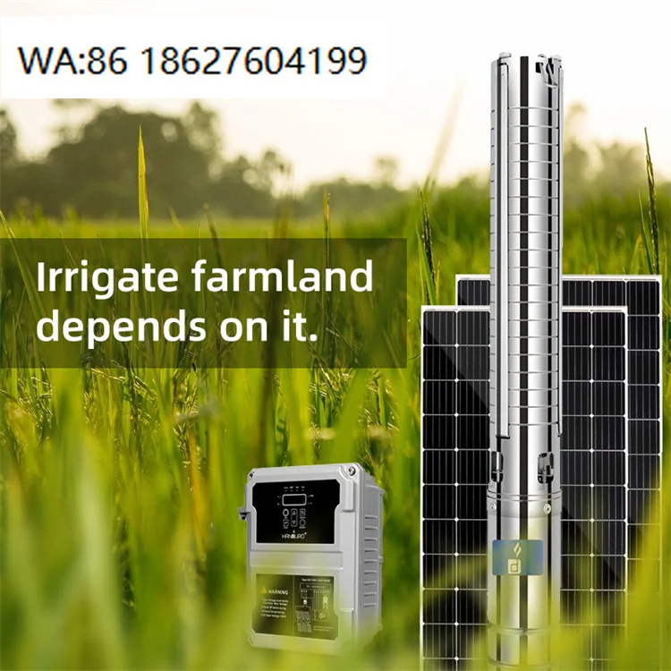 Solar Irrigation Pump Borehole Irrigation Garden Bird Bath Fountain