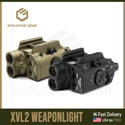 2024 NEW Tactical XVL2 IRC Lighting LED and IR Illuminator Weapon Light with Red and IR Laser for Tactical and Hunting
