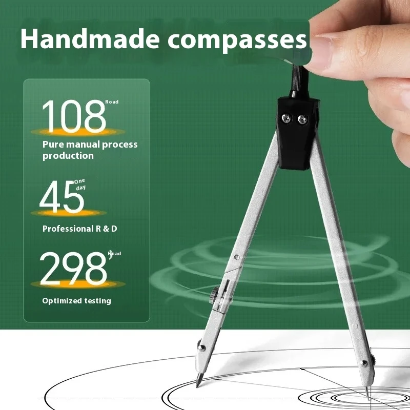 College student drawing tool set Professional construction engineering Combination assembly drawing  geometry set for school