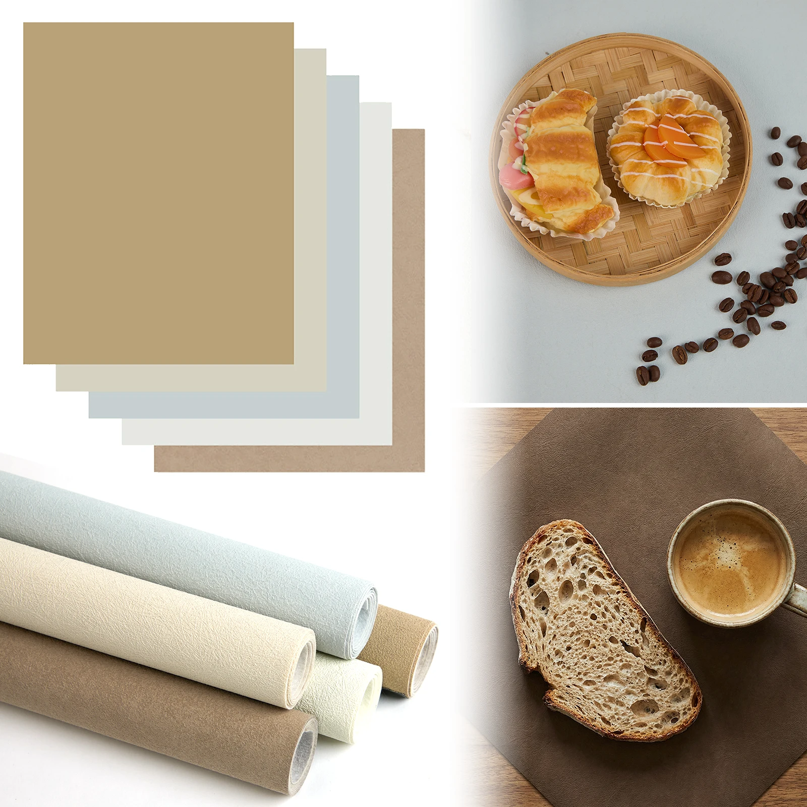 

Фотофон 50x70 см, не мнущийся (не из бумаги), 5 шт., с текстурой ретро-ткани, для фотосъемки ювелирных изделий, косметики, еды