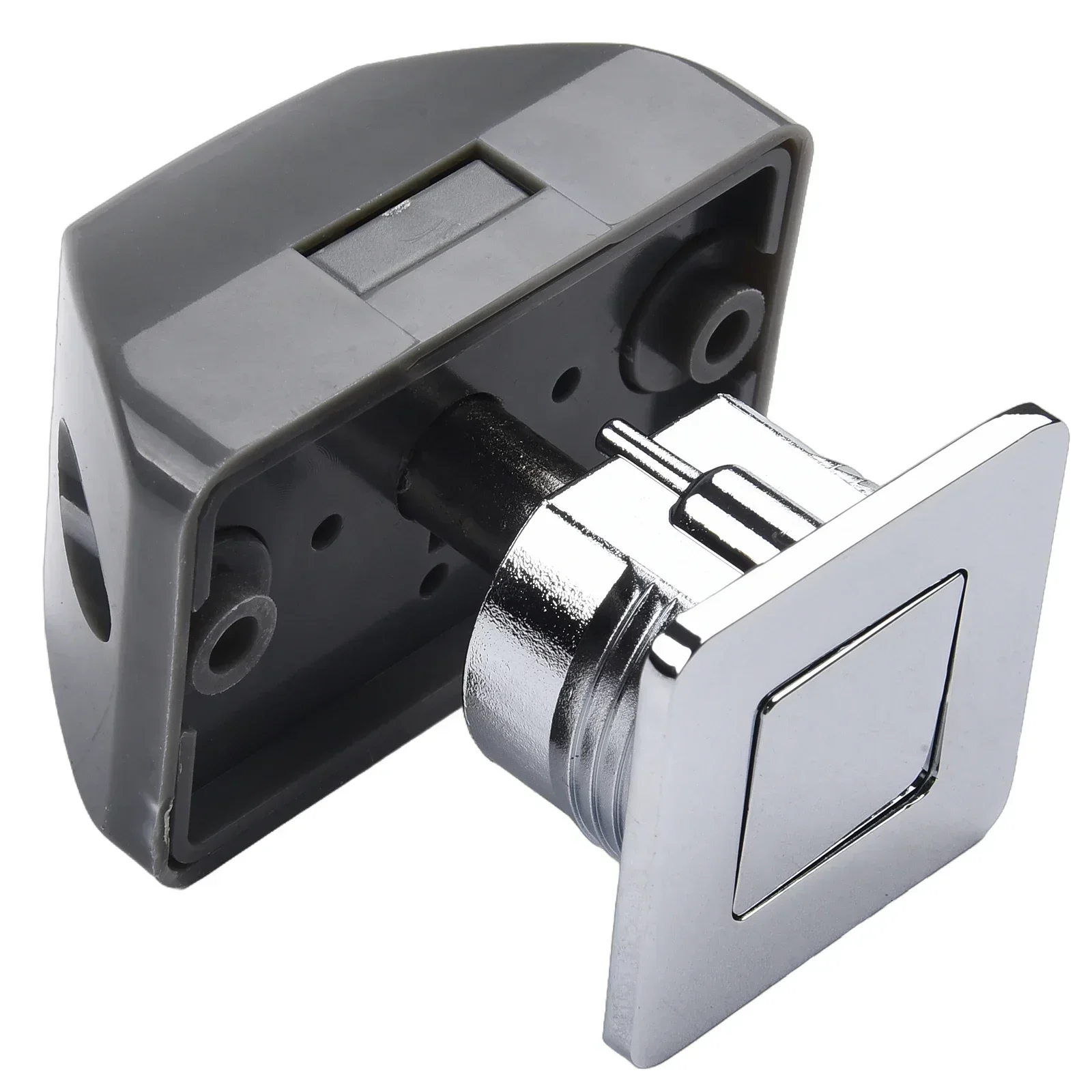 High Quality Zinc Alloy Lockset Button Catch  Handle Lock   For All Kinds Of Furniture Has The Beautiful Appearance