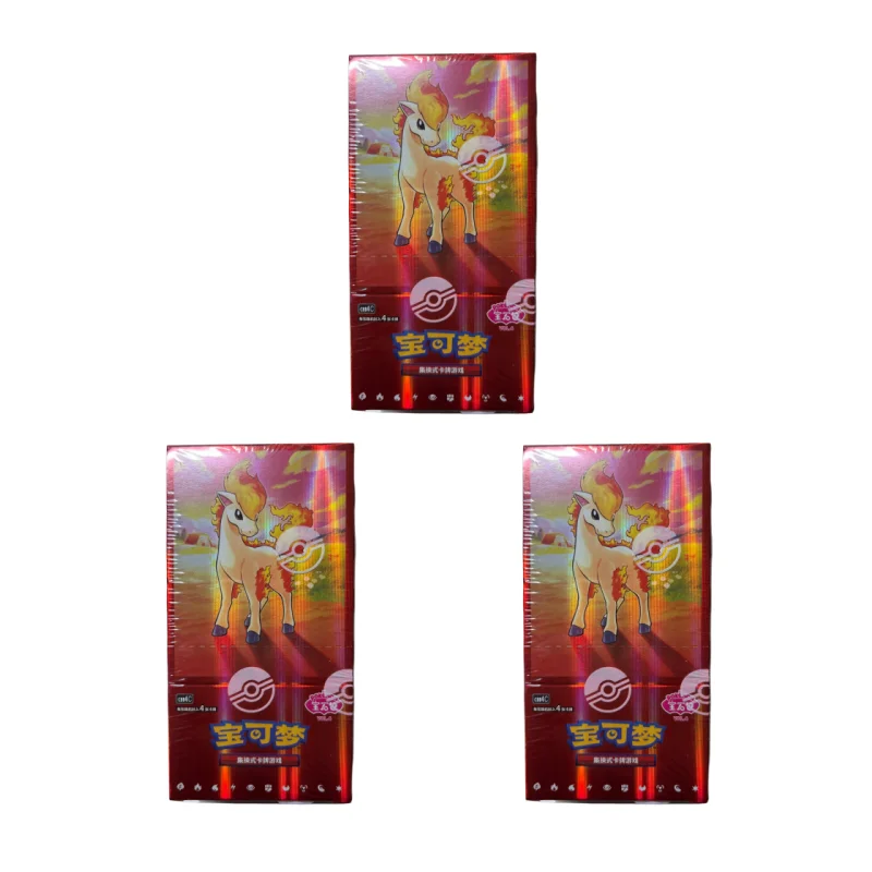 Op voorraad 100% originele echte PokéM0n Trading Ptcg-kaart verzamelde Gem Bag-serie Verzamel gevechtskaarten Verjaardagscadeaus