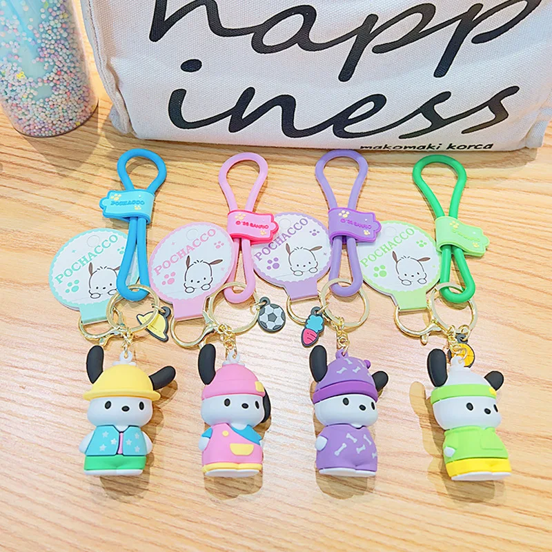 Cartoon Exquisite Pacha Dog Daily Wear Network Red Cute Keychain Small Gift Pendant Wholesale Keychain Pendant