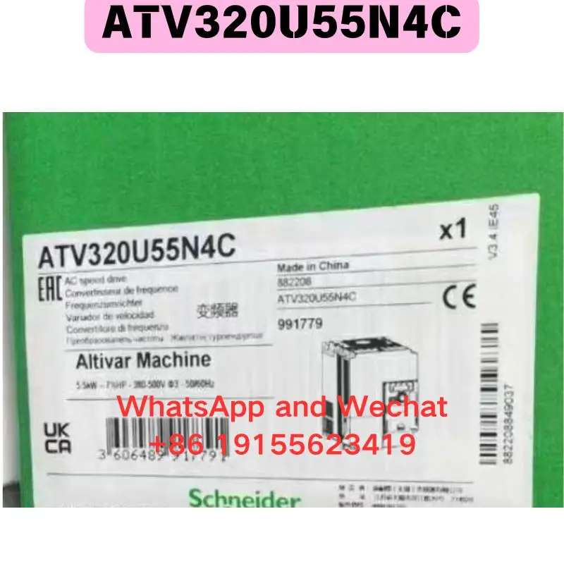 Brand new original Used ATV320U55N4C Frequency converter Functional test OK Quick delivery