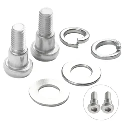 Metal Rear Wheel Fixing Screws For Xiaomi/Pro Electric Scooter 2 Pack Silver Bolts 21.7x11.7mm Skateboard Parts