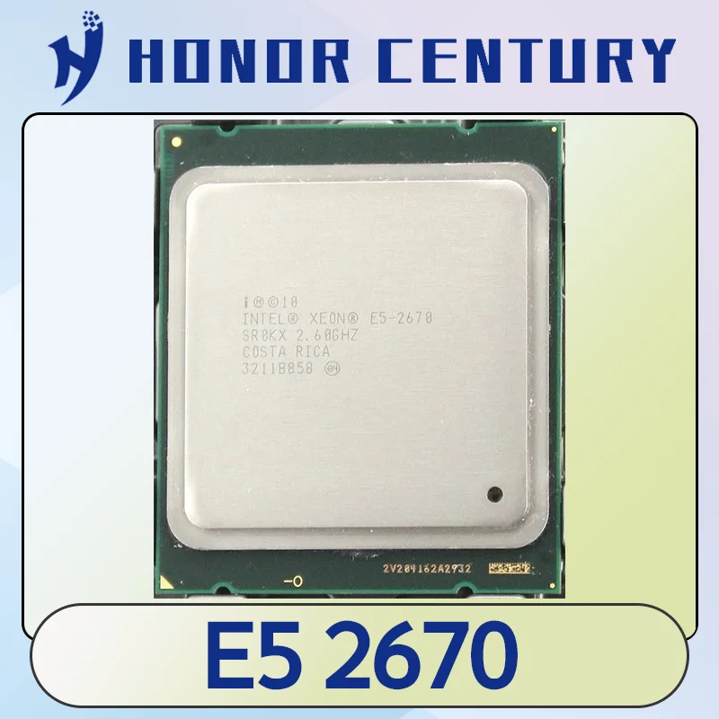 used Xeon E5 2670 SR0KX Processor 2.6GHz LGA 2011 CPU