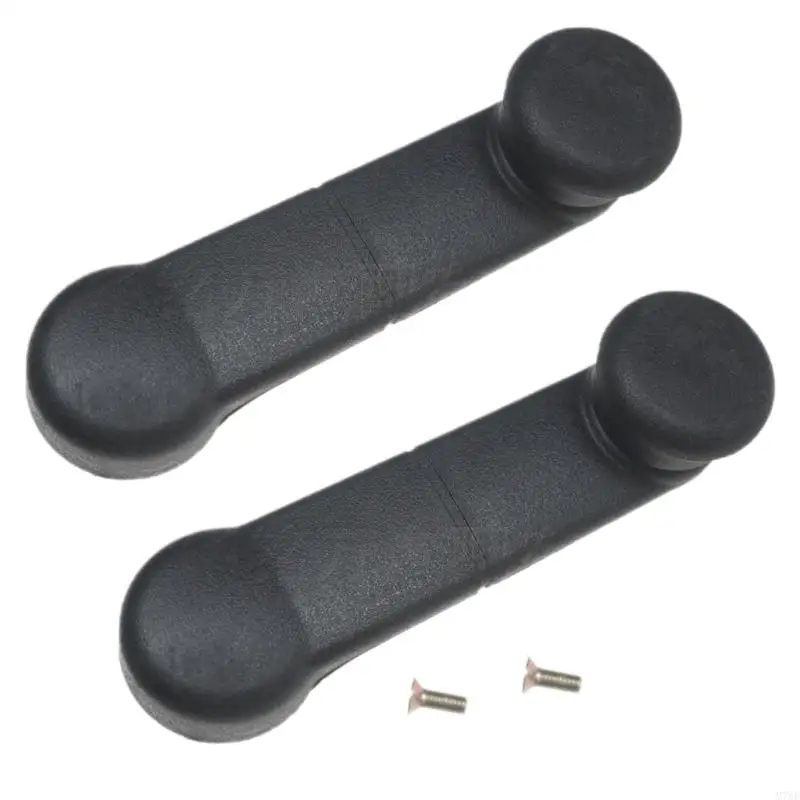 M76E Schwarz ABS Auto Tür Fenster Kurbel F37Z1023342A für F150 F250 E150 E250 – Detail 5