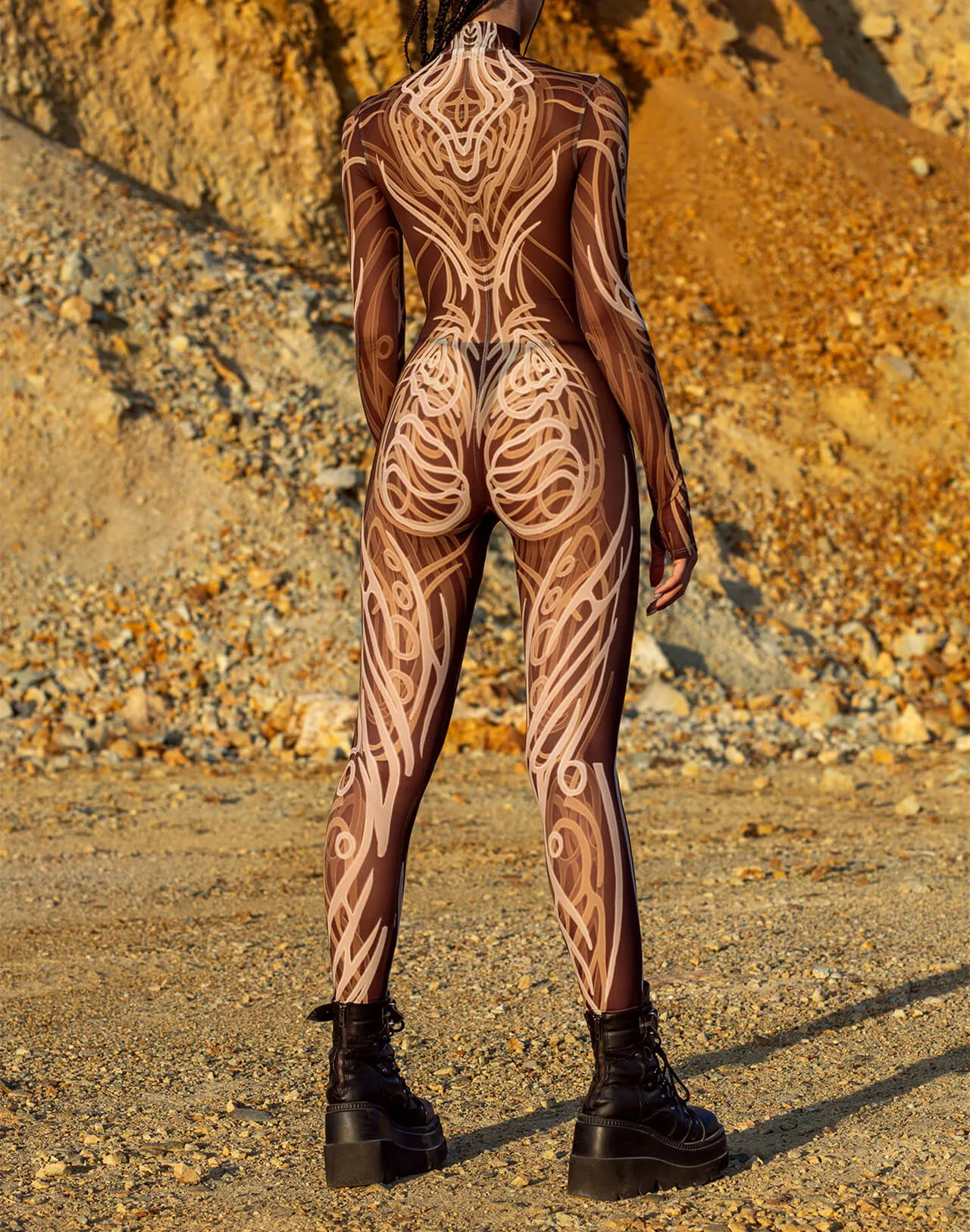 Bunte Punk-Regenbogen-Bodysuits für Halloween, Feiertagspartys, Cosplay, Elastisches Kostüm, Jumpsuit, Romper, Damen-Aerial-Yoga-Anzug, Zentai – Detail 21